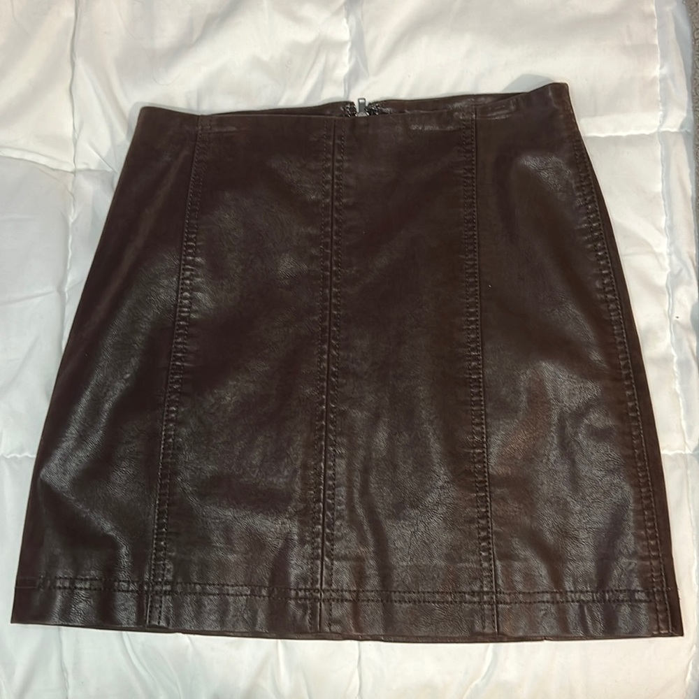 Brown Free People Skirt